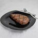 Kit 12 Pratos Rasos de Sobremesa 19cm Vidro Opalino Lyor Carine Black Comidas