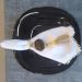 Kit 12 Pratos Rasos de Sobremesa 19cm Vidro Opalino Lyor Carine Black Comidas