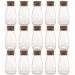 Kit 15 Mini Potes Tampa Rolha 100ml Vidro Lyor Lembrancinhas Porta Mantimentos Decorativo