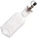 Kit 2 Garrafas para Azeite ou Vinagre de Vidro 200ml com Dos