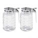 Kit 2 Meleiras de Vidro 150ml com Dosador Potes para Mel Lyo
