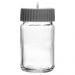Kit 2 Porta Temperos Vidro e Tampa Rotativa Siena 190ml Cinz