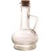 Kit 2 Potes de Vidro Tampa Rolha 230ml para Azeite e Vinagre Lyor Porta Condimentos