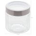 Kit 2 Potes de Vidro com Tampas Inox 870ml e 1,2L Lyor Sydney Biscoitos Cereais