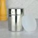 Kit 2 Saleiros Pimenteiros de Mesa Lyor Inox com Dosador e Tampa Restaurante