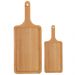 Kit 2 Tábuas para Mesa Posta Restaurante de Bambu Servir 39x