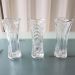 Kit 2 Vasos de Vidro Sortido Lyor 7,5x17cm Jarro de Flor Tul