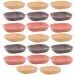 Kit 20 Travessas Lyor para Sobremesa Bowls de Bambu 14,5x3cm