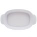 Kit 20 Travessas de Melamina para Restaurantes 23cm Milão Lyor Brancas Servir Saladas Entradas