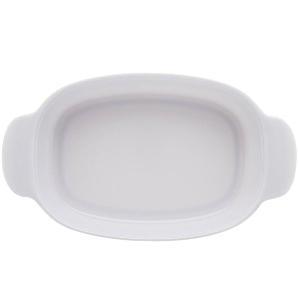 Kit 20 Travessas de Melamina para Restaurantes 23cm Milão Lyor Brancas Servir Saladas Entradas
