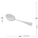 Kit 24 Colheres Inox Servir Restaurante Positano 26cm Lyor Colher Arroz Sobremesas Assados