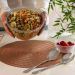Kit 24 Colheres Inox Servir Restaurante Positano 26cm Lyor Colher Arroz Sobremesas Assados