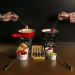 Kit 24 Ramekins Canelado Porcelana Branco 240ml Restaurante Classic Lyor