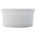 Kit 24 Ramekins Canelado Porcelana Branco 240ml Restaurante Classic Lyor