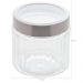 Kit 3 Porta Mantimentos de Vidro Sydney Lyor 870ml e 1,2L Pote com Tampa Inox