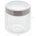 Kit 3 Potes de Vidro Borossilicato Porta Mantimentos Lyor 870ml cada Tampa Inox Sydney