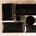 Kit 30 Travessas Retangulares de Melamina para Servir Sushi
