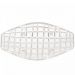 Kit 4 Centro de Mesa Cristal Deli Lyor 26x14x5,5cm Fruteira