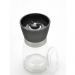 Kit 4 Moedor de Sal e Pimenta 170ml Lyor Vidro Moinho de Cer