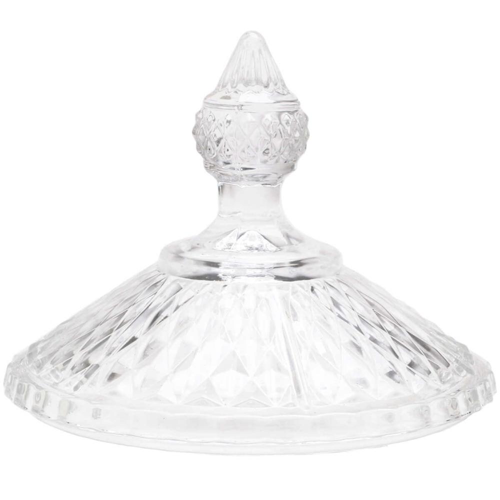 Kit 4 Potiches de Cristal com Pé Bico de Jaca Perseu Lyor Bo