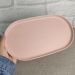 Kit 4 Travessas Oval Bambu Plástico 30x17cm Prato Bandeja Servir Petisco Lines Lyor