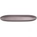 Kit 4 Travessas Oval Bambu Plástico 30x17cm Prato Bandeja Servir Petisco Lines Lyor