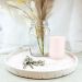Kit 6 Bandejas 30cm Mármore Terrazzo Redondas Lyor Decorar Servir Restaurante