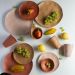 Kit 6 Bowls Bambu 13x4cm Tigela Orgânica Lyor Sortido Cumbucas Sobremesa Petiscos Frutas