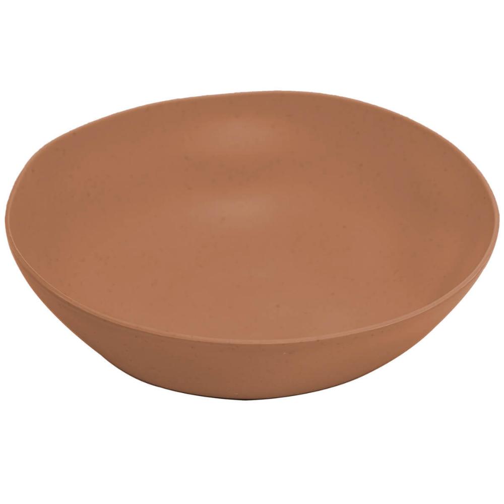 Kit 6 Bowls Bambu 13x4cm Tigela Orgânica Lyor Sortido Cumbucas Sobremesa Petiscos Frutas