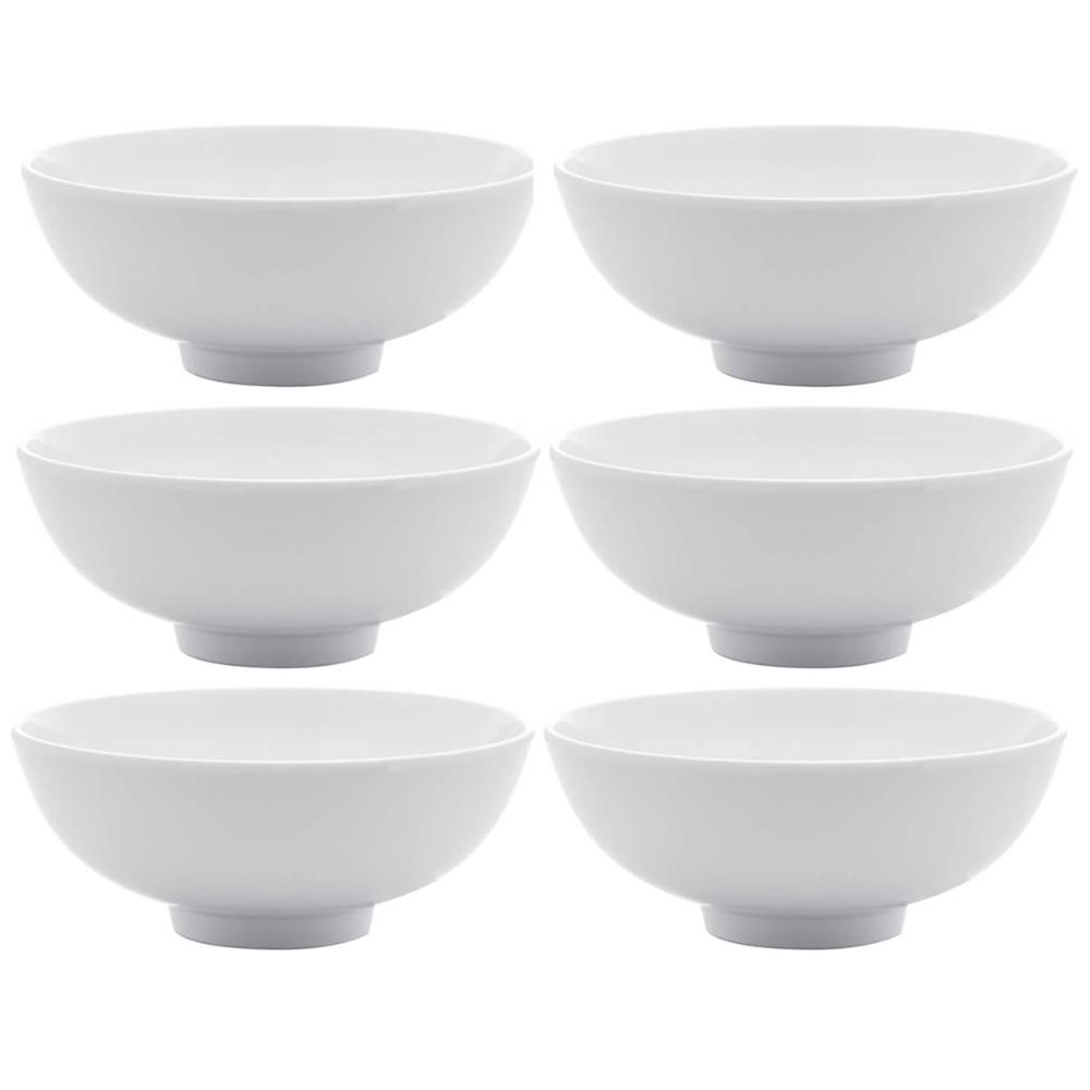 Kit 6 Cumbucas Bowl de Melamina 12,5x5cm Redondo Sobremesa P