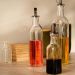 Kit 6 Garrafas de Vidro para Azeite ou Vinagre 270ml com Bico Dosador e Tampa Lyor