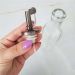 Kit 6 Garrafas de Vidro para Azeite ou Vinagre 270ml com Bico Dosador e Tampa Lyor