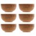 Kit 6 Molheiras Lyor Restaurante Bambu Verona 8x4cm Cumbuca
