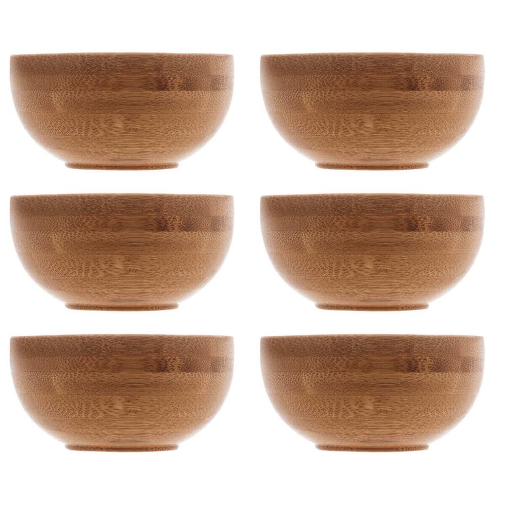 Kit 6 Molheiras Lyor Restaurante Bambu Verona 8x4cm Cumbuca