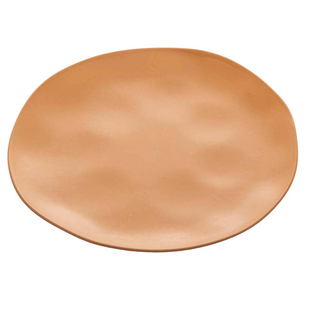 Kit 6 Pratos Rasos Orgânicos 26cm Lyor Colorido Mesa Posta S