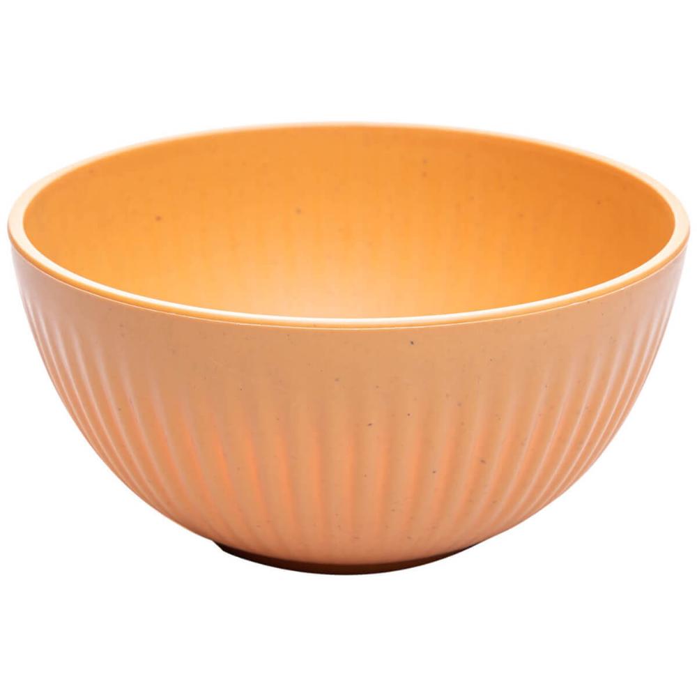 Kit 6 Tigelas Bowls Bambu Plástico Sortidos 12x6cm Stripes Lyor Cumbuca Sobremesa Frutas