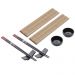 Kit 8 Peças para Sushi Lyor Esteira Molheira Suporte e Hashi