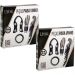 Kit Acessórios para Vinho 8 peças Lyor em Aço Inox Preto Pro