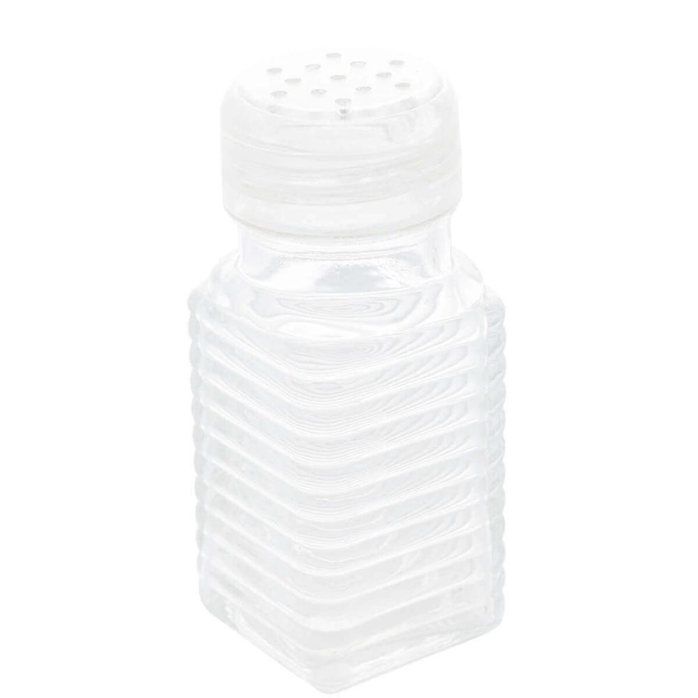Kit Porta Temperos de Vidro Garrafa para Azeite Saleiro e Pi