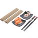 Kit Sushi 2 Pessoas Comida Japonesa 6 Peças Cerâmica e Bambu