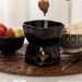 Lugar Americano Sousplat Lyor Marrom 38cm Mesa Rattan Plástico Trançado