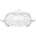 Manteigueira de Cristal com Tampa Deli Diamond Lyor Pote Porta Manteiga 17x10,5x8cm