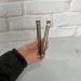 Mini Pegador de Gelo Aço Inox Lyor 14cm Multiuso para Frios