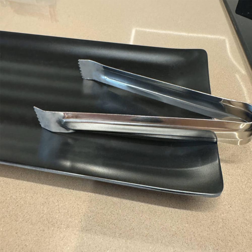 Mini Pegador de Gelo Aço Inox Lyor 14cm Multiuso para Frios