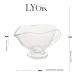 Molheira de Cristal Vidro Transparente 180ml para Servir com Alça Seul Lyor Molhos Coberturas Temperos