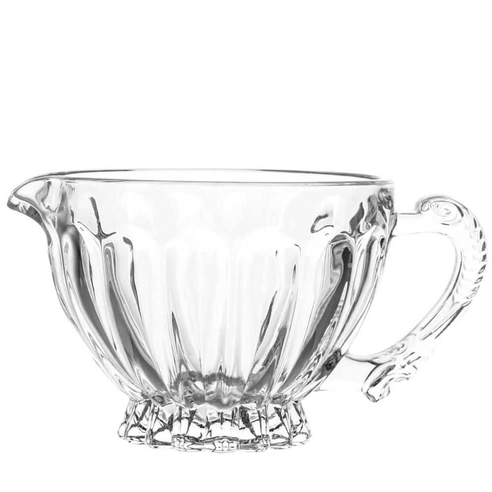 Molheira de Vidro Cristal Imperial para Servir Molhos 200ml Coberturas Azeite Mesa Posta Lyor