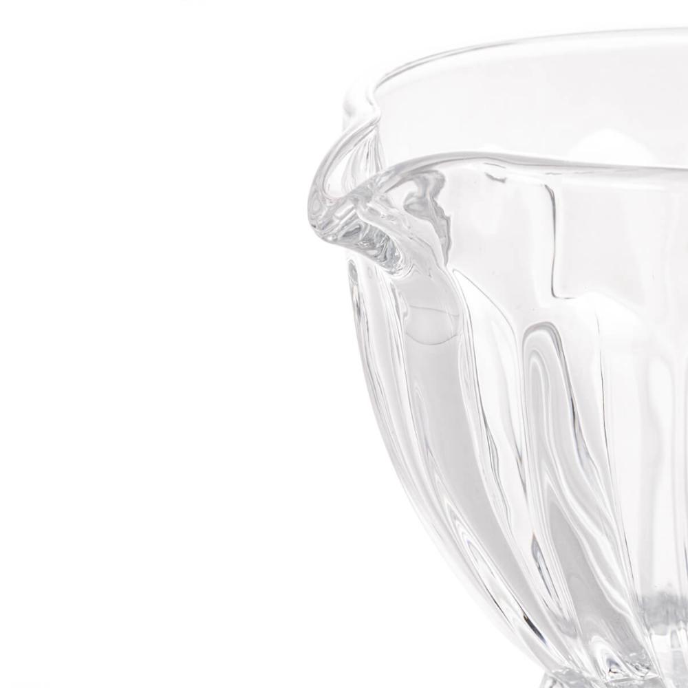 Molheira de Vidro Cristal Imperial para Servir Molhos 200ml Coberturas Azeite Mesa Posta Lyor