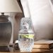 Moringa de Vidro Diamante Lyor Garrafa 500ml e Copo Tampa 145ml para Água Bebidas Decoração