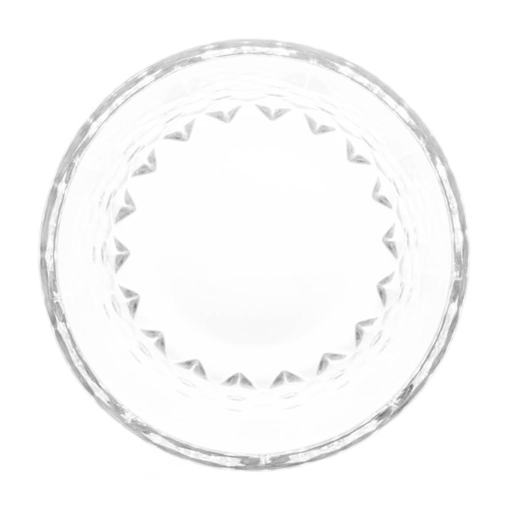 Moringa de Vidro Diamante Lyor Garrafa 500ml e Copo Tampa 145ml para Água Bebidas Decoração