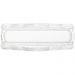Porta Guardanapos Cristal Dublin 12,5cm Lyor Suporte para Papel de Mesa